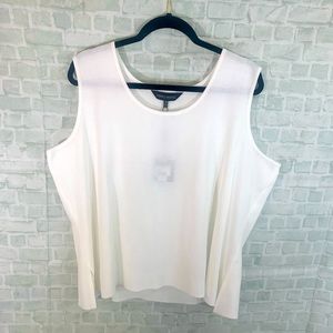NWT Ming Wang White Shell